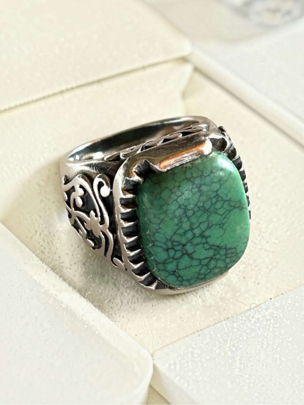 Vintage Silpada 925 Sterling Silver Turquoise Ring Artisan Southwest R1807 Sz 6